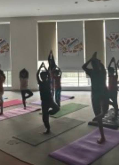 YogMalti group session