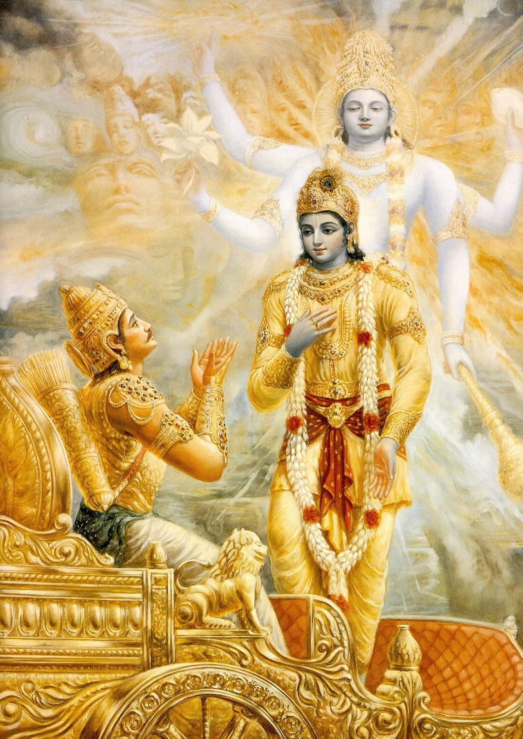 Krishna Ji and Arjun Ji